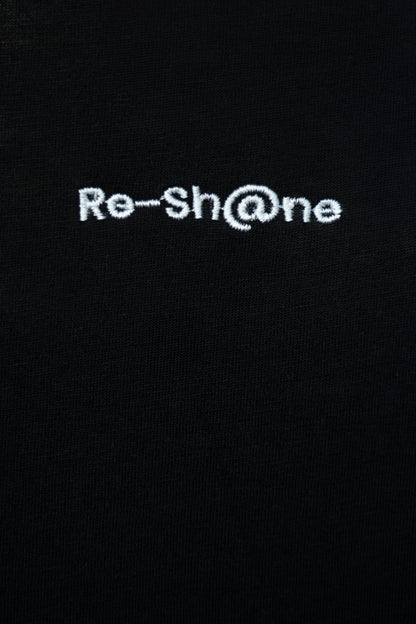 Re-Sh@ne embroidered T-Shirt - Regular Fit Black