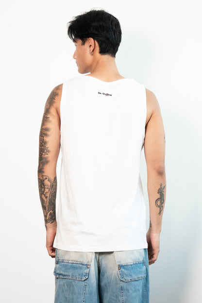 Re-Sh@ne Tank Top - Regular Fit White