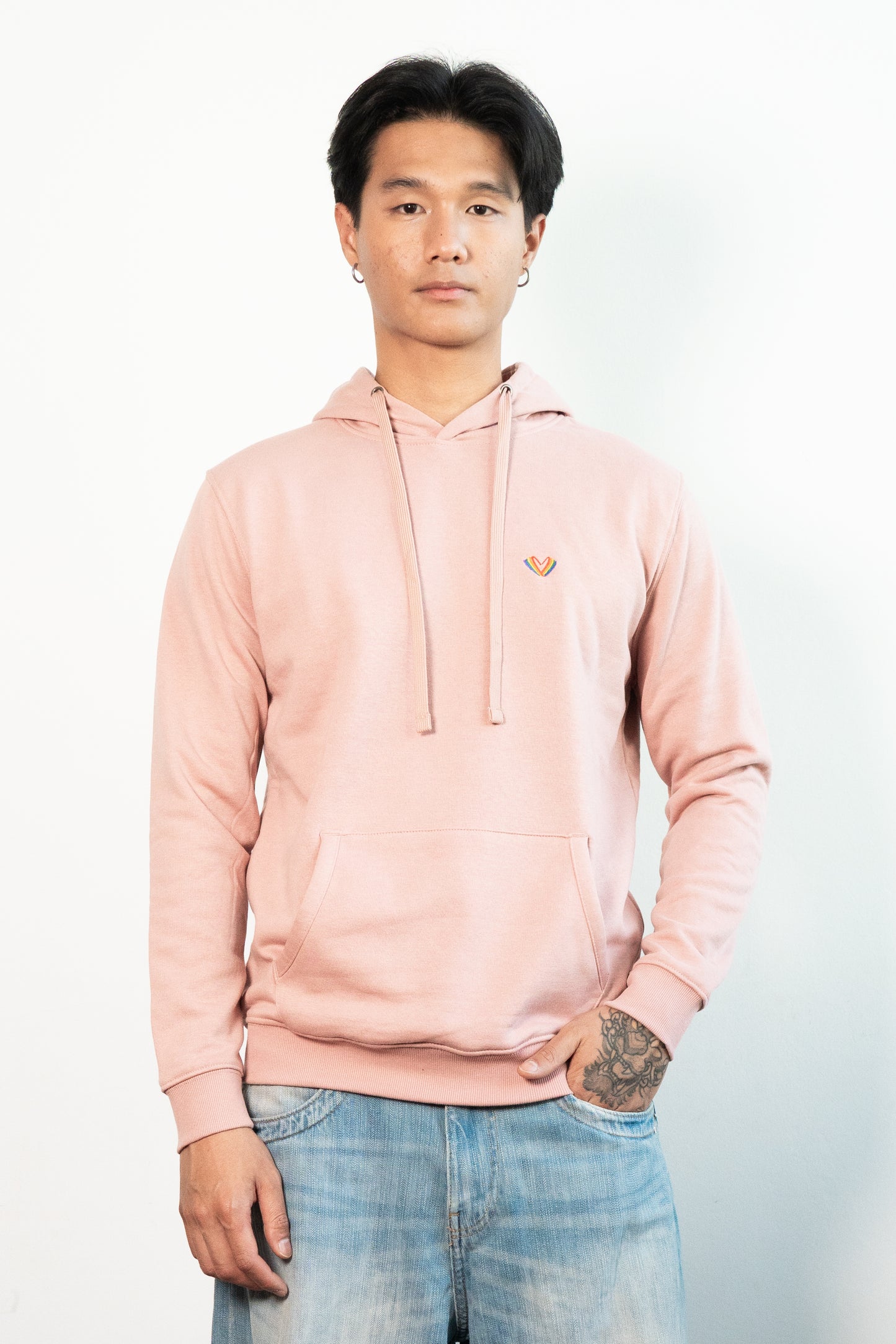 Re-Sh@ne Hoodie - Pale Rose