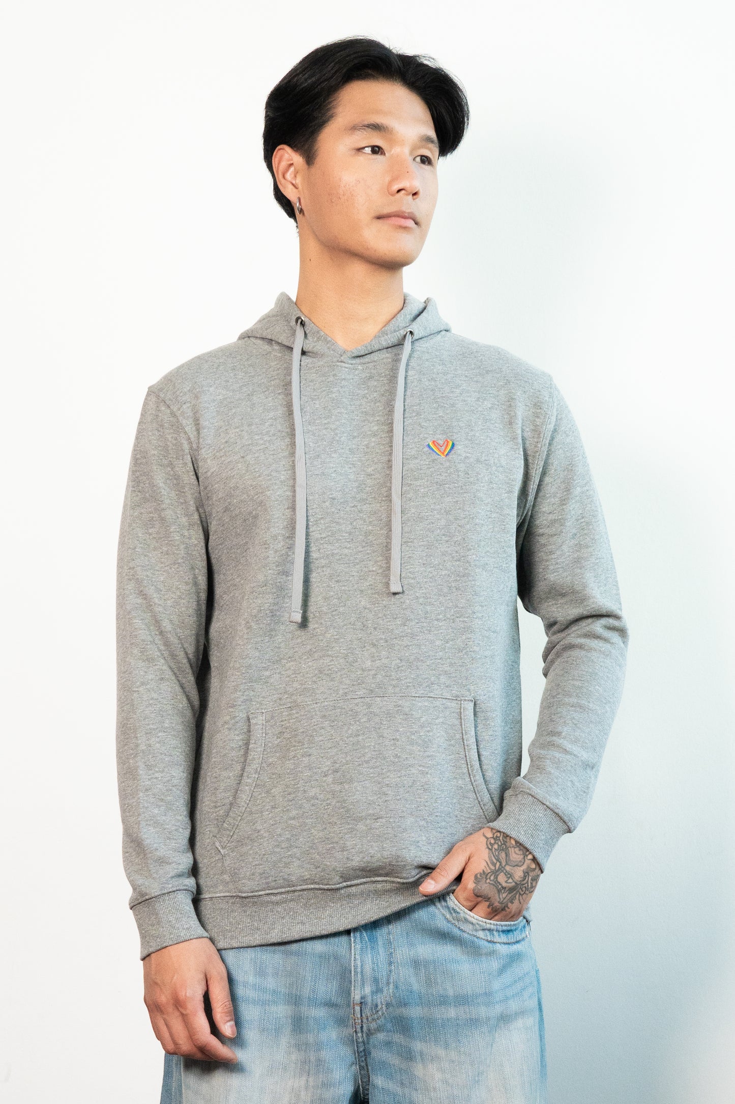 Re-Sh@ne Hoodie - Heather Grey