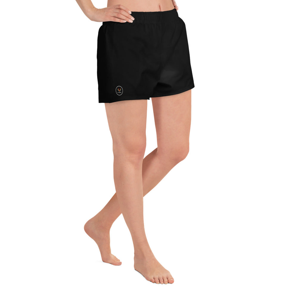 Slim Fit Recycled Shorts (Black)